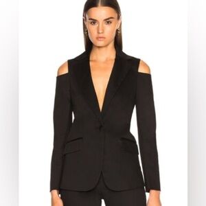 FRAME Sz 2 Noir Shoulderless Blaze